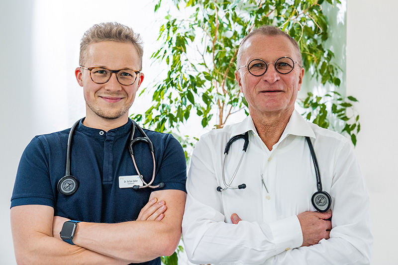 Dr. Julian Zeiler und Dr. Hubert Attenberger